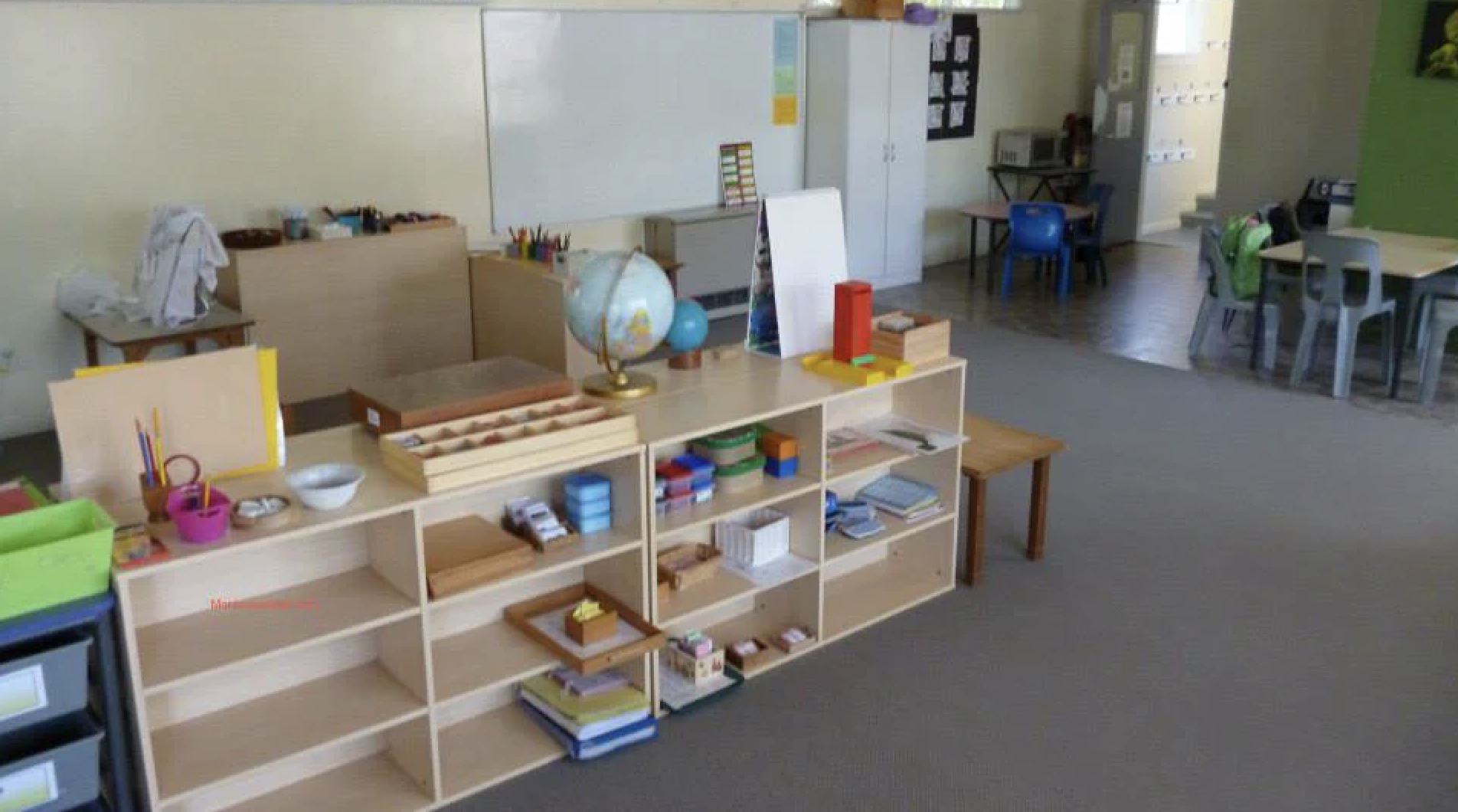 Language development with sandpaper letters